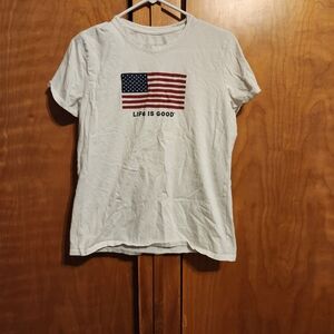 Life Is Good White T-Shirt